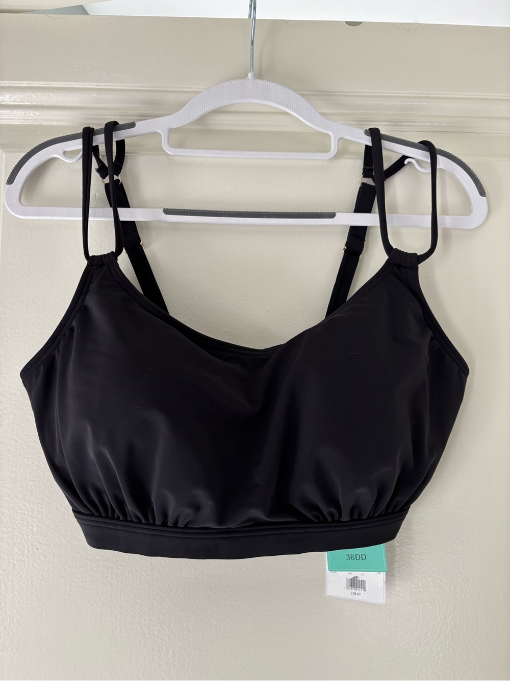 NWT Hidden Underwire Swim Bralette